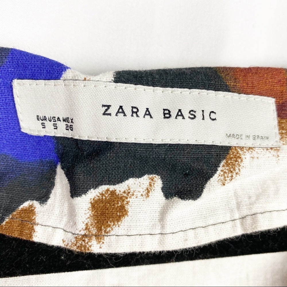 ZARA Tie Die Shift Dress - Picture 3 of 4